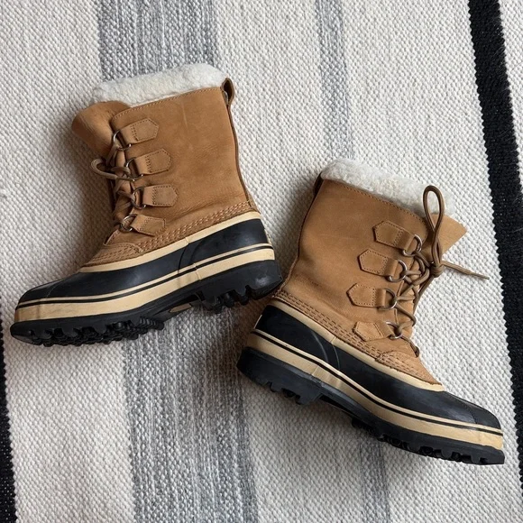 NEW Sorel Caribou Waterproof Leather Winter Boots NWOT - Picture 5 of 7